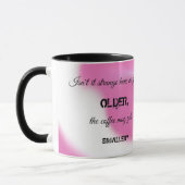 Mug de café avec message amusant (Gauche)