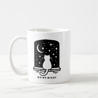 Mug de café avec un chat mignon Kawaii Cadeau chal