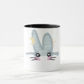 Mug de café avec un lapin mignon (Centre)