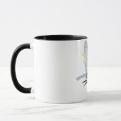 Mug de café avec un lapin mignon (Gauche)