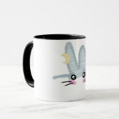 Mug de café avec un lapin mignon (Devant gauche)