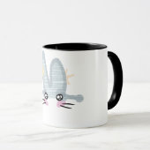 Mug de café avec un lapin mignon (Devant droit)