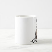 Mug de café avec une illustration d'un train à l'a (Centre)