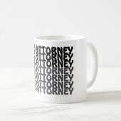 Mug de café Avocat en immobilier (Devant droit)