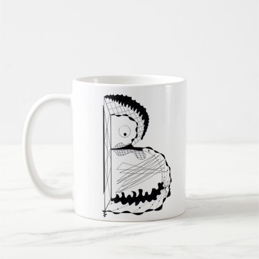 Mug de café "B" (Gauche)