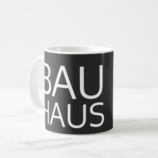 Mug de café Bauhaus (Devant gauche)