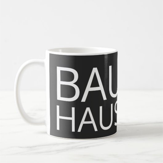 Mug de café Bauhaus (Gauche)