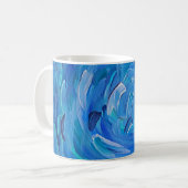 Mug de café Bayou bleu (Devant gauche)