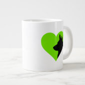 Mug de café berger allemand (Devant droit)