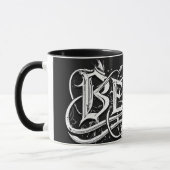Mug de café Berlin - Musique de métal lourd Berlin (Gauche)