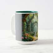 Mug de café bicolore 45cl (Devant gauche)