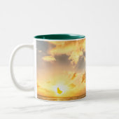 Mug de café bicolore à la Barbade (Gauche)