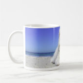 Mug de café blanc chiot (Gauche)