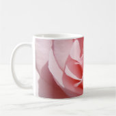 Mug de café blanc rose (Gauche)