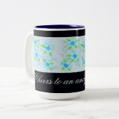 Mug de café bleu clair (Devant gauche)