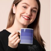 Mug de café bleu majestueux de minuit