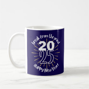 Mug de café Bonne année 2025