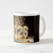 Mug de café Bonne année 2026 (Devant droit)