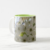 Mug de café - Bradford Pear en floraison (Devant gauche)