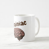 Mug de café Brainiac (Devant droit)