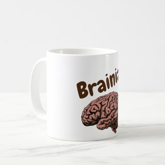 Mug de café Brainiac (Devant gauche)