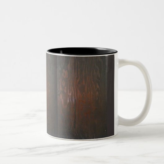 Mug de café Brown foncé (Droit)