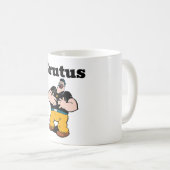 Mug de café Brutus (Devant droit)