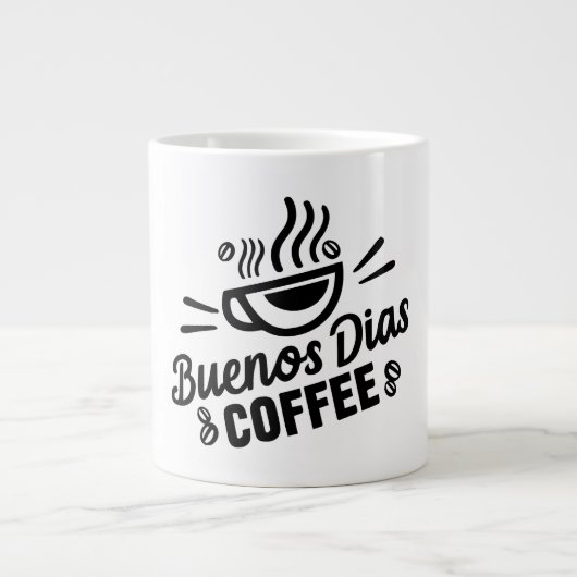 Mug de café Buenos Dias (Devant)
