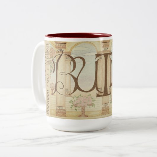 Mug de café BUILD (Devant gauche)