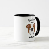 Mug de café Bulldog britannique (Devant droit)