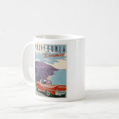 Mug de café California Dreaming - Taille 11oz (Devant gauche)