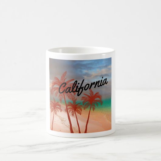 Mug de café californien (Centre)
