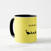 Mug de café Canard Dachshund Drôle (Devant gauche)
