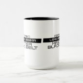 Mug de café Certifié Master Black Belt (Centre)
