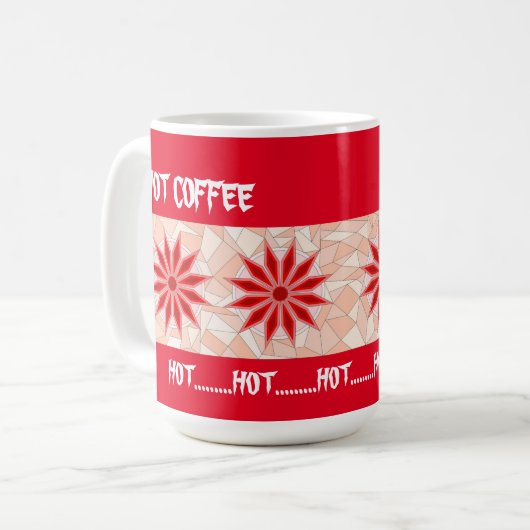 MUG DE CAFÉ CHAUD (Devant gauche)