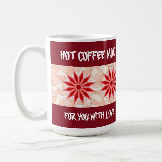 MUG DE CAFÉ CHAUD (Gauche)