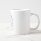 Mug de café Chibi Fille Ange Mignon Kawaii (Droite)