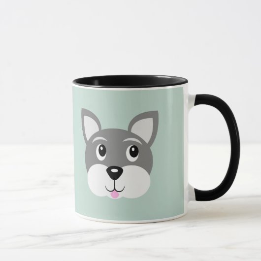 Mug de café Chien Puppy (Droite)