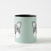 Mug de café Chien Puppy (Centre)