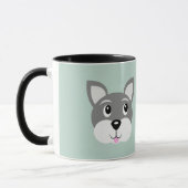 Mug de café Chien Puppy (Gauche)