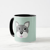 Mug de café Chien Puppy (Devant gauche)
