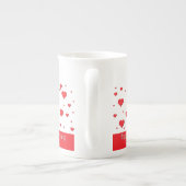 Mug de café - Chine osseuse - 2e anniversaire (Dos)