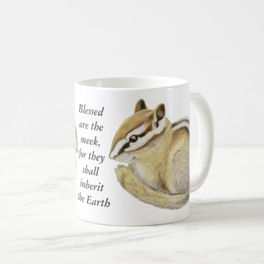 Mug de café Chipmunk (Devant droit)
