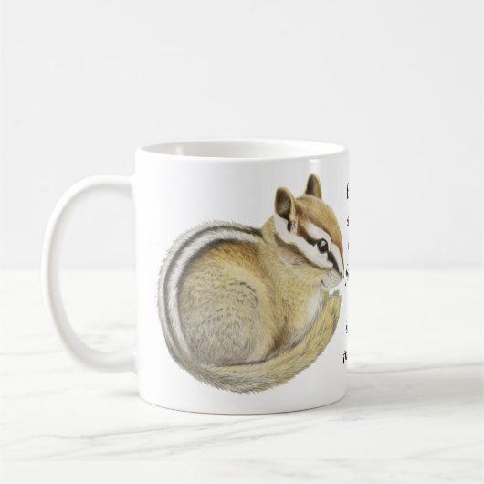 Mug de café Chipmunk (Gauche)