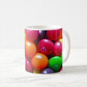 Mug de café chocolat coloré (Devant droit)