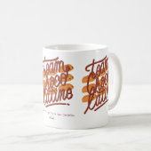 Mug de café chocolaté (Devant droit)
