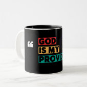 Mug de café chrétien (Devant gauche)