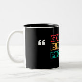 Mug de café chrétien (Gauche)