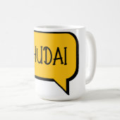 Mug de café Chudai (Devant droit)