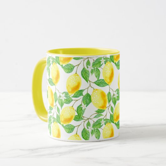 Mug de café citron (Devant gauche)